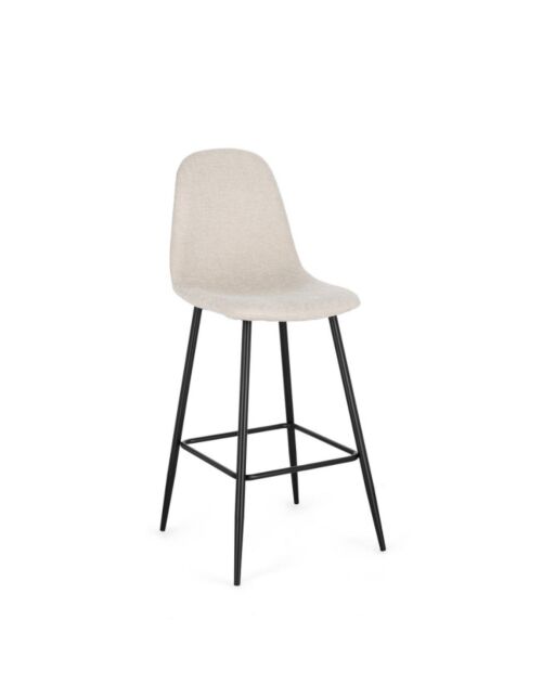 BIZZOTTO sgabello bar NEW IRELIA nero - beige