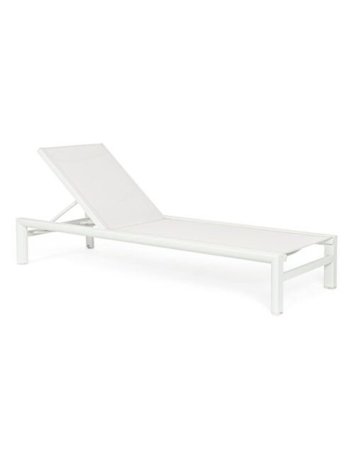 BIZZOTTO lettino da giardino SKIPPER NEW con ruote vapor