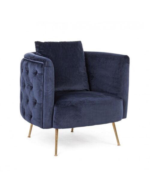 BIZZOTTO POLTRONA TENBURY BLU