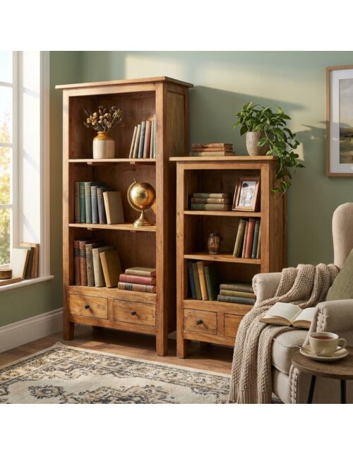 Libreria CATHERINE in legno massello
