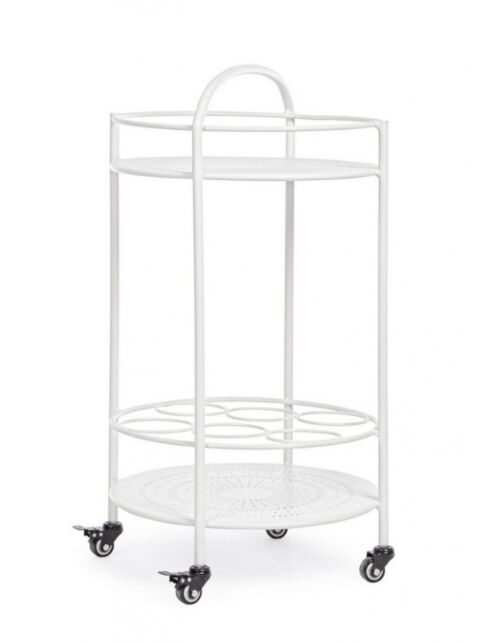 BIZZOTTO CARRELLO C-P. BOTTIGLIE BURTON BIANCO