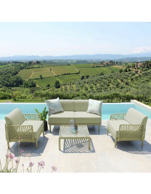 SCHIENALE ANGOLARE PER SALOTTO GUARANÀ C/CUSCINO HF807324-VRD