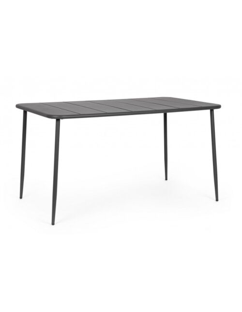 BIZZOTTO Tavolo da giardino YARA 140x80 – antracite
