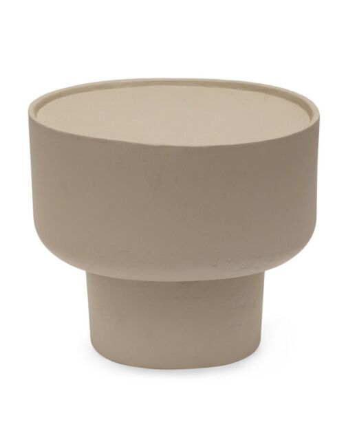 BIZZOTTO tavolino ovale ALLIGATOR beige