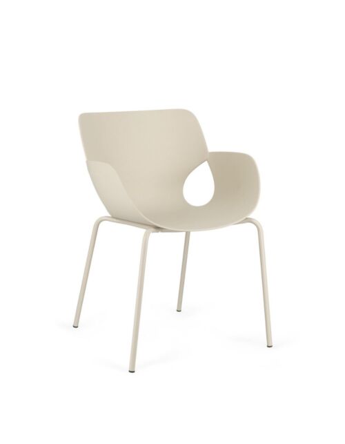 BIZZOTTO sedia con braccioli LENNOX beige