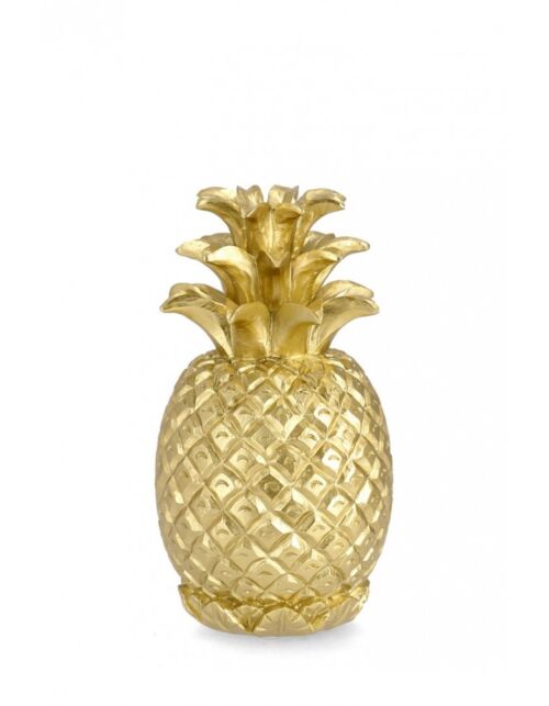 BIZZOTTO DECORAZIONE ANANAS SURABAYA ORO H30