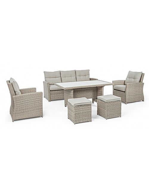 BIZZOTTO SET6 SALOTTO C-C ARIEL NATURAL