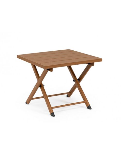 BIZZOTTO TAVOLINO TAYLOR 44X43 PECAN