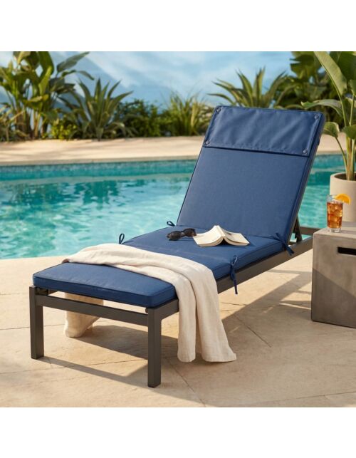 CUSCINO REAL LETTINO BLU SCURO