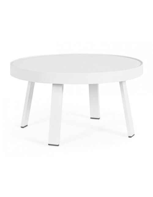 BIZZOTTO TAVOLINO SPYRO D71 BIANCO QS20