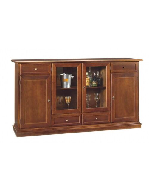Comoda 4 porte 205 X 49 X 113 COLOR NOCE