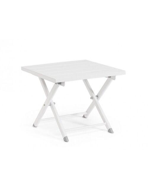 BIZZOTTO TAVOLINO TAYLOR 44X43 BIANCO