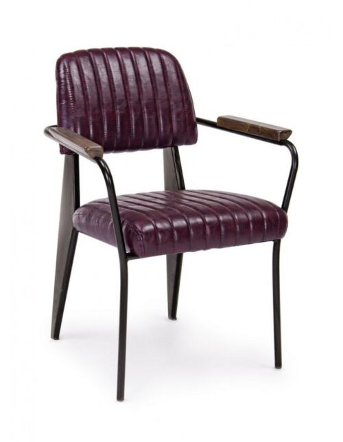 BIZZOTTO SEDIA C-BR NELLY BORDEAUX VINTAGE