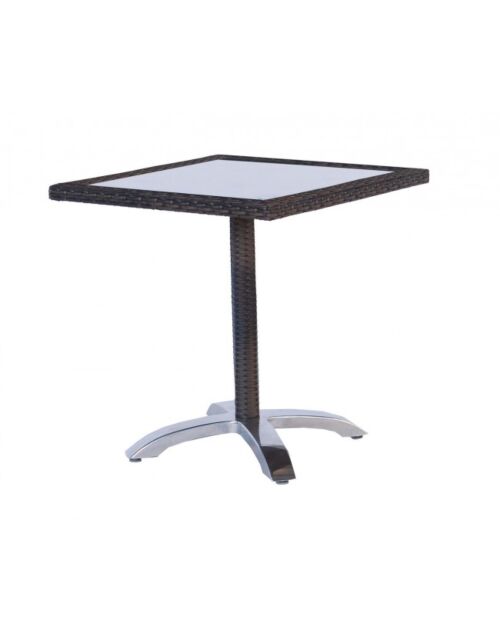 BIZZOTTO TAVOLO SIX QU C-V MARRONE COFFE 70X70