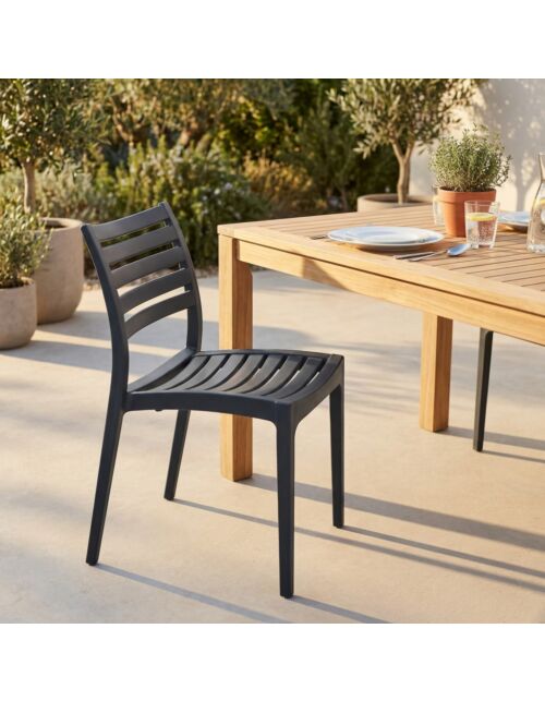 Sedia da giardino EVELINE – antracite