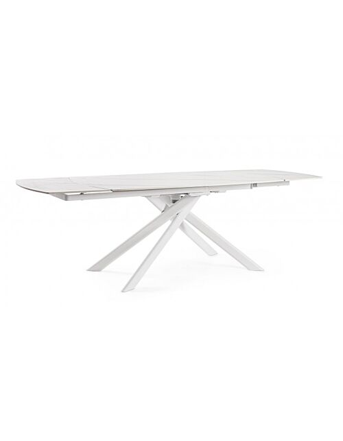 BIZZOTTO TAVOLO ALL. JOAKIM 160-240X90 BIANCO