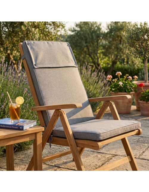 CUSCINO REAL ALTO GRIGIO CHIARO MELANGE