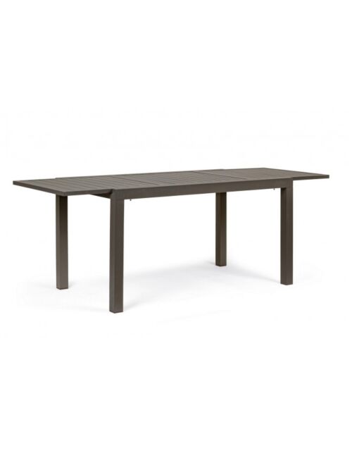BIZZOTTO Tavolo da giardino allungabile HILDE 140-210X77 Caffè YK14