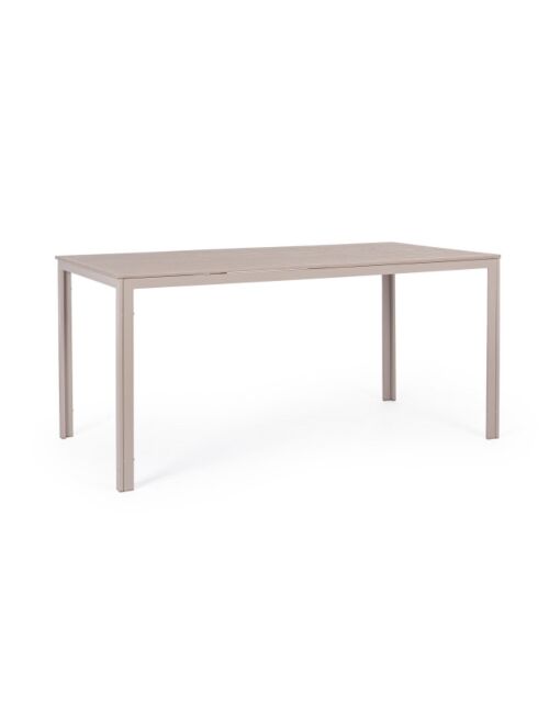 BIZZOTTO tavolo da pranzo da giardino SARITA 156 × 78 tortora