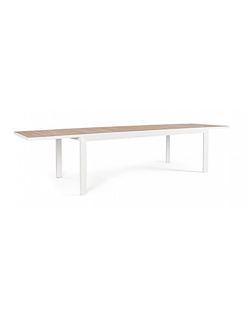 BIZZOTTO TAVOLO AL.BELMAR 220-340X100 BIANCO YK11