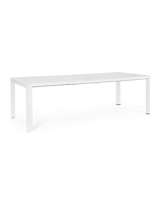 BIZZOTTO TAVOLO AL.KIPLIN 180-240X100 BIANCO CX21