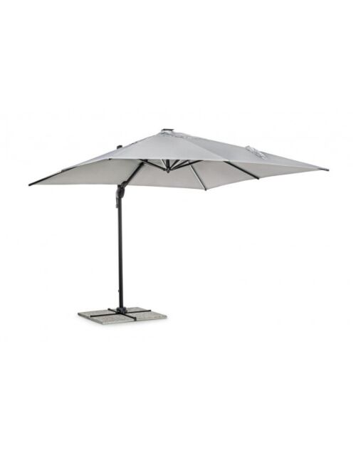 BIZZOTTO OMBRELLONE BRACCIO INES3X3 ANT-GR CH LED