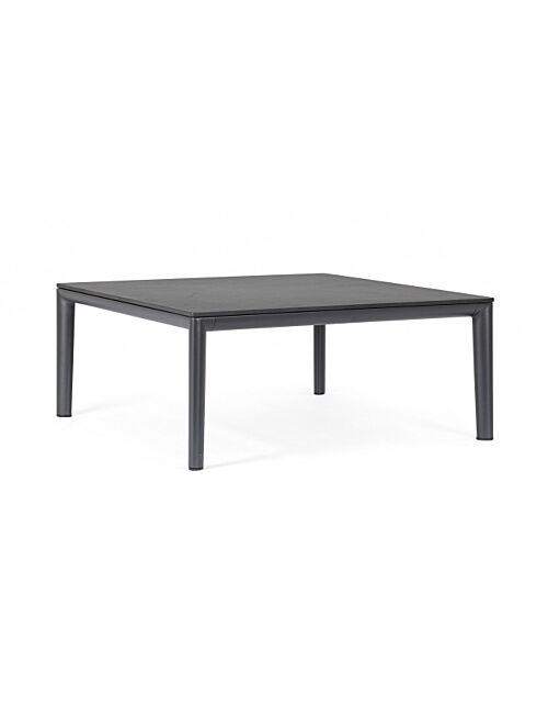 BIZZOTTO Tavolino da giardino GERALD 90X90 antracite JX55
