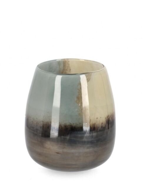 BIZZOTTO VASO MERCURY BOMB VT MARRONE H18,6