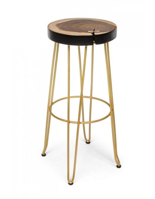 BIZZOTTO SGABELLO BAR RAKEL ORO