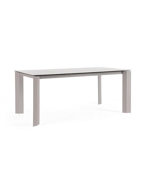 BIZZOTTO Tavolo da pranzo da giardino OTAVIO 180X95 moon WG24