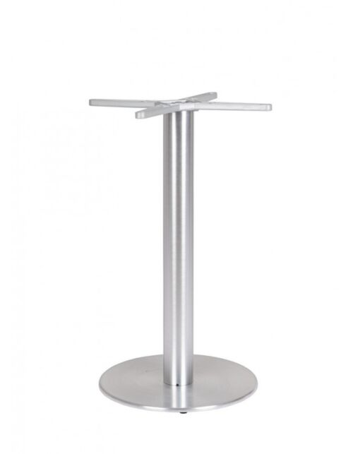 BIZZOTTO Base tavolo VENERE alluminio H72 – stabile e moderna