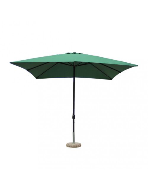 OMBRELLONE MERCURIO 3 X 3 P/C NERO TELO VERDE