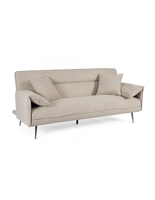 BIZZOTTO DIVANO LETTO 3P C-C OTTAWA BEIGE