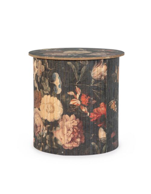 Tavolino rotondo BIZZOTTO SAYURI BAMBOO D40×40H
