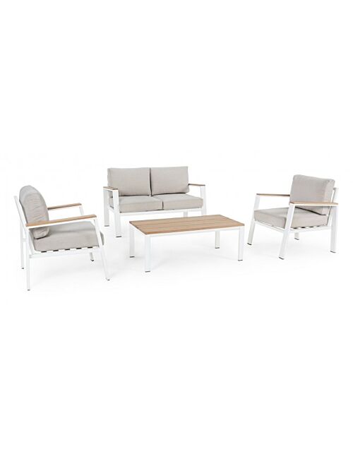 BIZZOTTO SET4 SALOTTO C-C BELMAR BIANCO YK11