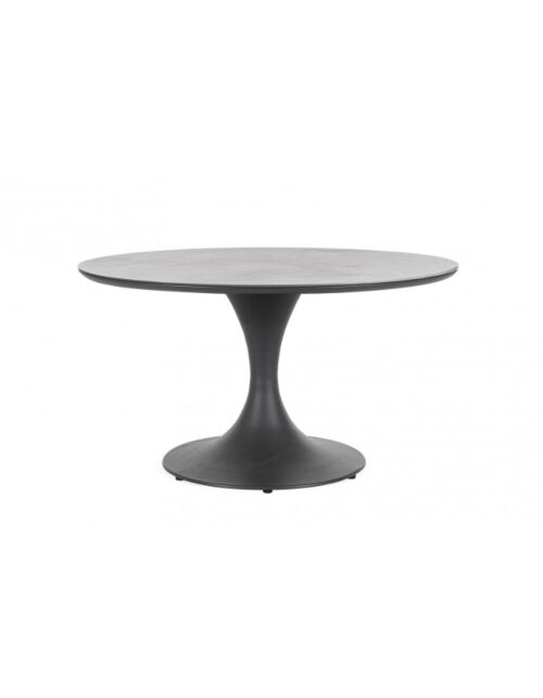BIZZOTTO Tavolo da giardino ARNOLD D120 antracite JX55
