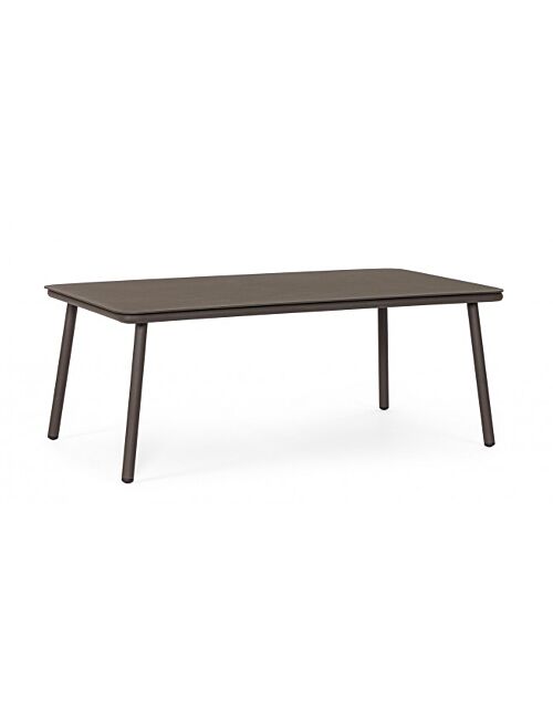 BIZZOTTO tavolino da giardino SPIKE 104 × 61 raven