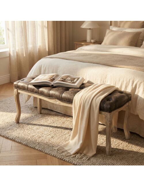 PANCA MISTY IN ECOPELLE VINTAGE GRIGIO