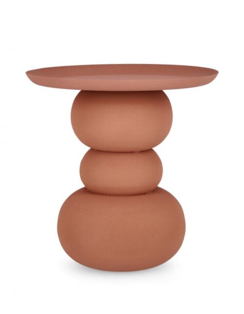 BIZZOTTO TAVOLINO ALPA TERRACOTTA D41