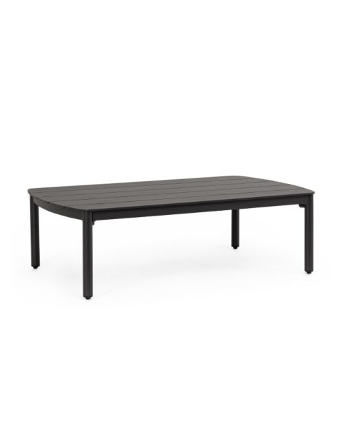 BIZZOTTO tavolino da giardino FENIX 115×68 antracite YK13