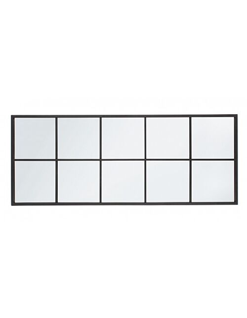 BIZZOTTO SPECCHIO C-C WINDOW NUCLEOS NERO 125X50