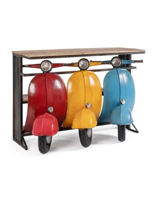 BIZZOTTO CONSOLLE BAR TRIS VESPA COLOR