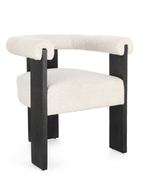 BIZZOTTO SEDIA C-BR AGAPE NERO/NATURALE
