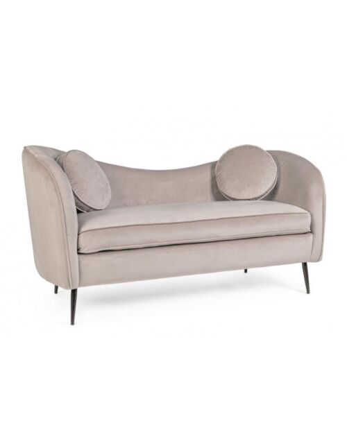 BIZZOTTO DIVANO 2P CANDIS GRIGIO CHIARO