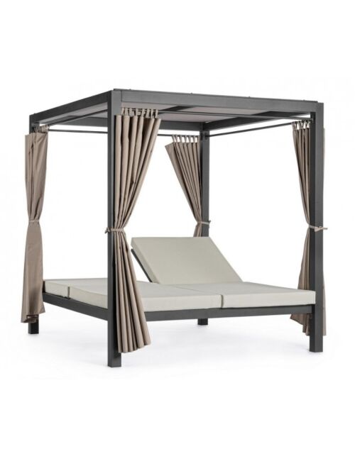 BIZZOTTO Lettino DAYBED DREAM in colore antracite