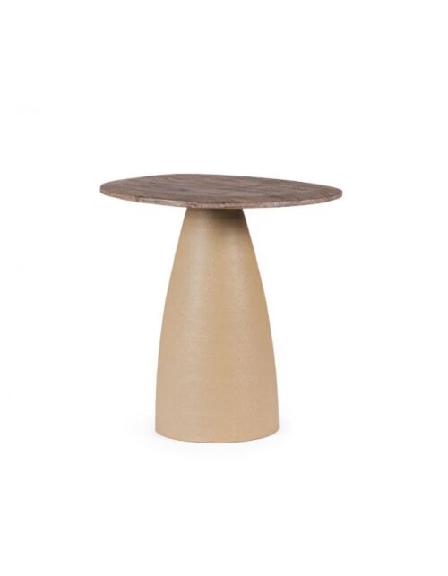 BIZZOTTO TAVOLINO STANLEY TOP RUSTIC BROWN 50