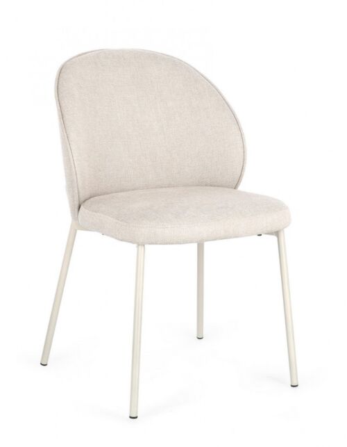 BIZZOTTO SEDIA WENDY BEIGE/BEIGE