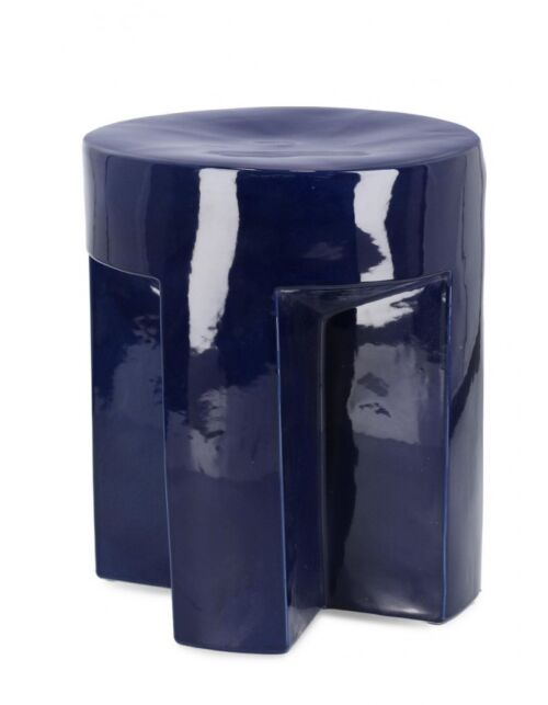 BIZZOTTO SGABELLO SFINGE BLU H45