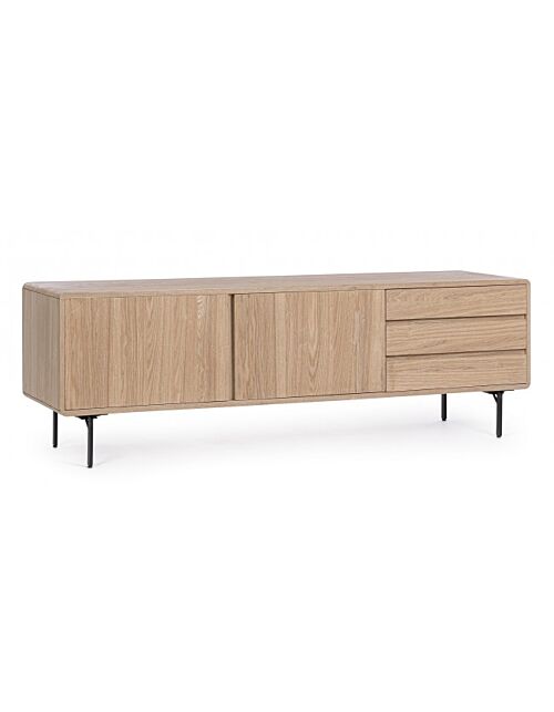 BIZZOTTO MOBILE PORTA TV 2A-3C WIDALD NATURALE