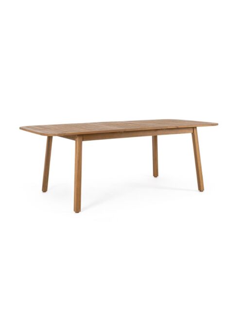 BIZZOTTO tavolo da pranzo da giardino allungabile DANUBIO 160–210 × 100 FSC